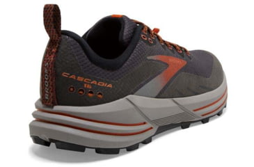 Image of Brooks Cascadia 16 GTX Running Shoes - Mens, Black/Ebony/Cinnabar, 11.0, 1103771D060.110