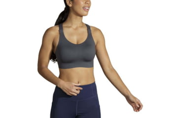 Image of Brooks Dare Racerback Run Bra 2.0 - Womens, Asphalt, 42C, 350085081.0421C