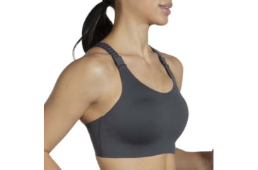 Image of Brooks Dare Racerback Run Bra 2.0 - Womens, Asphalt, 42C, 350085081.0421C