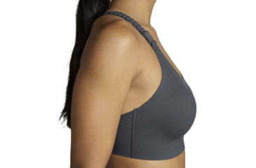 Image of Brooks Dare Racerback Run Bra 2.0 - Womens, Asphalt, 42C, 350085081.0421C