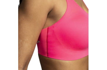 Image of Brooks Dare Racerback Run Bra 2.0 - Womens, Hyper Pink, 34D, 350085620.0341D