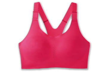 Image of Brooks Dare Racerback Run Bra 2.0 - Womens, Hyper Pink, 34D, 350085620.0341D