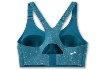 Image of Brooks Dare Racerback Run Bra 2.0 - Womens, Lagoon Speckle Print, 40DD, 350085464.0402D