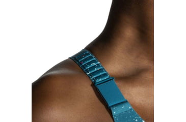 Image of Brooks Dare Racerback Run Bra 2.0 - Womens, Lagoon Speckle Print, 40DD, 350085464.0402D