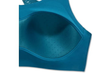 Image of Brooks Dare Racerback Run Bra 2.0 - Womens, Lagoon Speckle Print, 40DD, 350085464.0402D