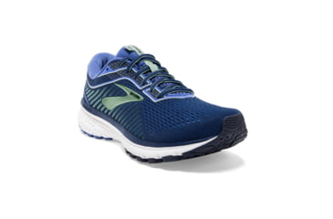 Image of Brooks Ghost 12 Road Running Shoe - Womens, Peacoat/Blue/Aqua, Medium, 5.0, 1203051B413.050