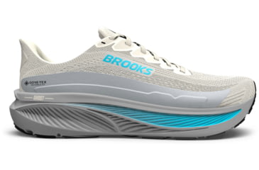 Image of Brooks Ghost 17 GTX Road Running Shoes - Womens, Coconut/Oyster/Blue, 9.5, 1B, 1204511B138.095
