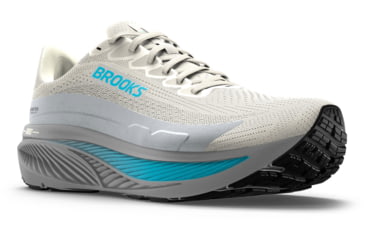 Image of Brooks Ghost 17 GTX Road Running Shoes - Womens, Coconut/Oyster/Blue, 9.5, 1B, 1204511B138.095
