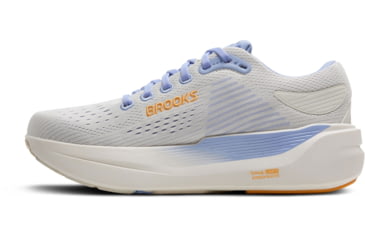 Image of Brooks Ghost Max 3 Road Running Shoes - Womens, Coconut/Blue Heron/Orange, 9, 1B, 1204571B151.090