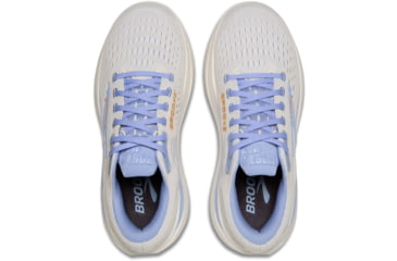 Image of Brooks Ghost Max 3 Road Running Shoes - Womens, Coconut/Blue Heron/Orange, 9, 1B, 1204571B151.090