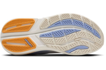 Image of Brooks Ghost Max 3 Road Running Shoes - Womens, Coconut/Blue Heron/Orange, 9, 1B, 1204571B151.090