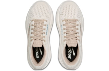 Image of Brooks Ghost Max 3 Road Running Shoes - Womens, Coconut/Chateau Grey/Blue, 10, 1B, 1204571B181.100