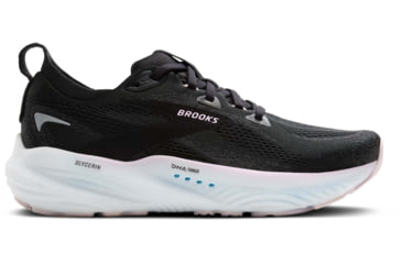 Image of Brooks Glycerin 22 Road Running Shoes - Womens, Black/Orchid Ice/White, 6.0 US/Medium, 1204341B024.060