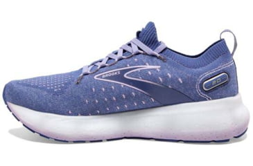 Image of Brooks Glycerin StealthFit 20 Running Shoes - Womens, Medium, Blue/Pastel Lilac/White, 9.0, 1203721B402.090