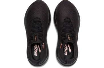 Image of Brooks Glycerin StealthFit 22 Road Running Shoes - Womens, Black/Grey/Rose Gold, 6.5, 1B, 1204371B068.065