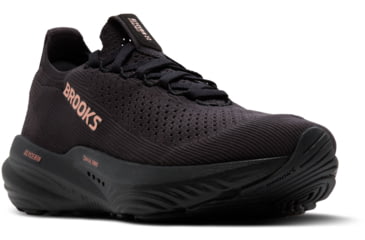 Image of Brooks Glycerin StealthFit 22 Road Running Shoes - Womens, Black/Grey/Rose Gold, 6.5, 1B, 1204371B068.065