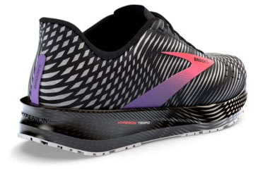 Image of Brooks Hyperion Tempo Running Shoes - Womens, Medium, Black/Coral/Purple, 10.0, 1203281B026.100