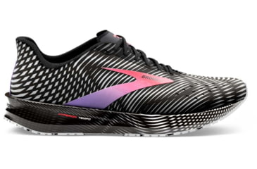 Image of Brooks Hyperion Tempo Running Shoes - Womens, Medium, Black/Coral/Purple, 10.0, 1203281B026.100