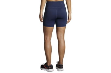 Image of Brooks Method 5in Short Tight - Womens, Navy, XS, 221523451.020