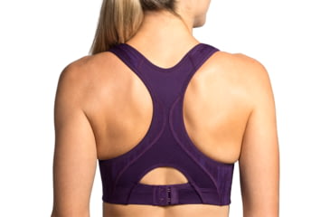 Image of Brooks Moving Comfort Rebound Racer Bra - Womens, Berry Jacquard, 36-DD, 350037512.0362D