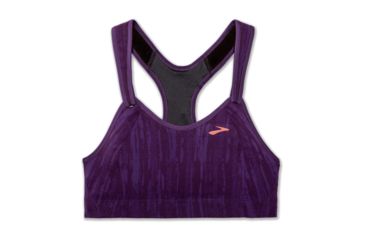 Image of Brooks Moving Comfort Rebound Racer Bra - Womens, Berry Jacquard, 36-DD, 350037512.0362D
