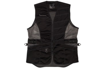 Image of Browning Ace Shooting LH Vest, Black/Black, XL, 3050099904
