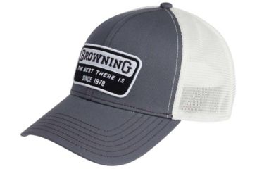 Image of Browning Best Patch Cap, Charcoal, One Size, 308201791