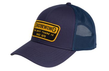 Image of Browning Best Patch Cap, Navy, One Size, 308201851