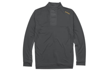 Image of Browning Early Season 3/4 Zip Shirt - Mens, Carbon Gray, Large, 3010567903