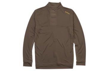 Image of Browning Early Season 3/4 Zip Shirt - Mens, Major Brown, Small, 3010569801