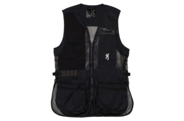 Image of Browning Trappercreek Shooting Vest - Women's, Navy, S, 3050699501