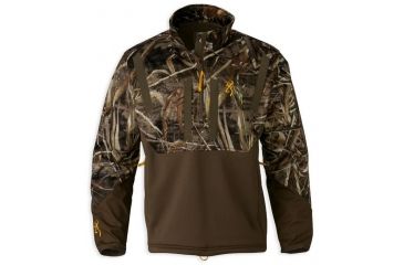 Image of Browning Wicked Wing Timber 1/4 Zip S/S Top,Realtree Max5,L 3016257603