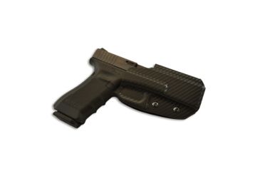 Image of Black Scorpion Outdoor Gear IDPA New Gen Pro Competition Holster for Glock34, Right Hand, Carbon Fiber, HC03-IDPA1-GL34CFRH