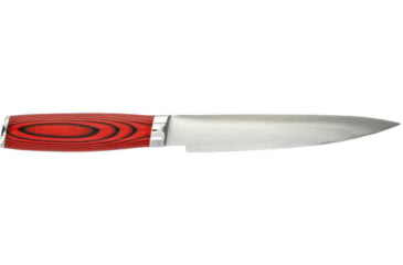 Image of Bubba Blade Chef Series Utility Kitchen Knife, 6in, Stainless Steel, G10 Handle, 1114268