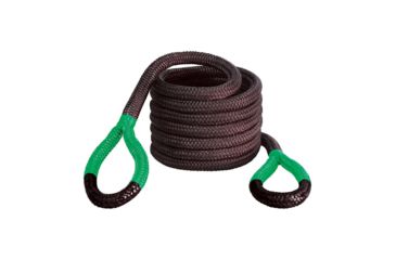 Image of Bubba Rope 1 1/2inx30ft Jumbo Bubba Green Eyes Towing Rope, Black BUB176730GRG