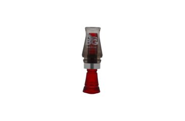 Image of Buck Gardner Buck Brush Single Reed, Polycarbonate, Smoke/Red Translucent BB3-S/RT