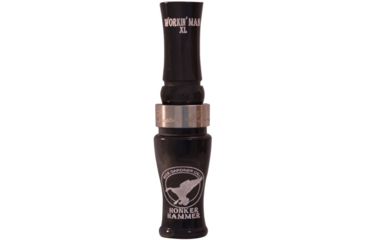 Image of Buck Gardner Honker Hammer XL Goose Call, Acrylic, Black Pearl, HHXL-BP/BP