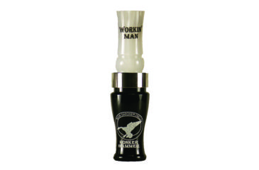 Image of Buck Gardner Honker Hammer XL Goose Call, Acrylic, Black Pearl/White Pearl HHXL-BP/WP