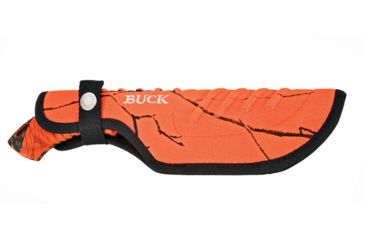 Image of Buck Knives Omni Hunter Heavy Duty Polyester Sheath, Mossy Oak Blaze, 0393-15-CM9