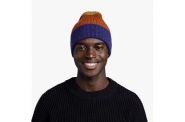 Image of Buff Knitted Beanie, Nilah Denim, 132321.788.10.00