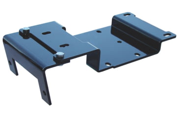 Image of Bulldog Winch Polaris RZR 570/800 Winch Mount, Black, 15153
