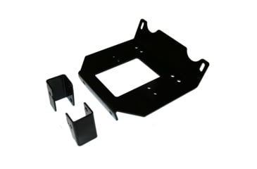 Image of Bulldog Winch Polaris RZR XC Winch Mount, Black, 15187