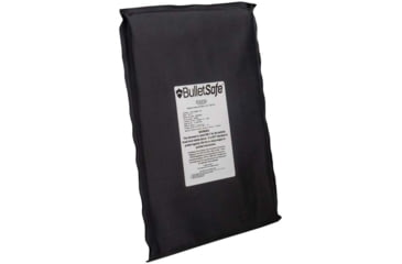 Image of BulletSafe Bulletproof Backpack Panel, Level IIIA, Black, BS56005