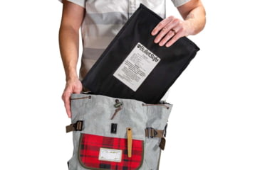Image of BulletSafe Bulletproof Backpack Panel, Level IIIA, Black, BS56005