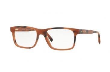 Image of Burberry BE2198 Eyeglass Frames 3518-53 - Spotted Amber Frame