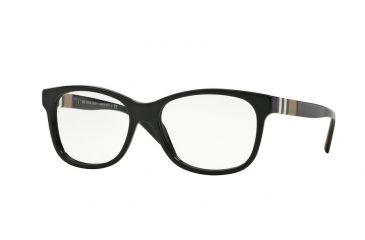 Image of Burberry BE2204F Eyeglass Frames 3001-54 - Black Frame