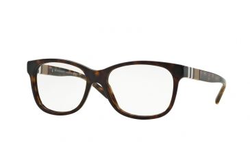 Image of Burberry BE2204F Eyeglass Frames 3002-54 - Dark Havana Frame