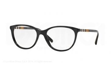 Image of Burberry BE2205 Eyeglass Frames 3001-54 - Black Frame