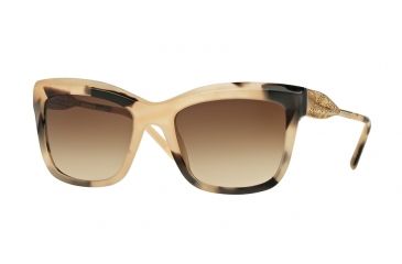Image of Burberry BE4207F Progressive Prescription Sunglasses BE4207F-350113-56 - Lens Diameter 56 mm, Frame Color Light Horn