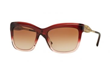 Image of Burberry BE4207F Progressive Prescription Sunglasses BE4207F-355313-56 - Lens Diameter 56 mm, Frame Color Bordeaux Gradient Pink